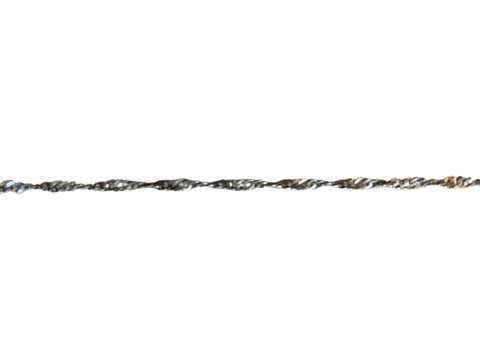 Singapur - Kette 45 cm- leicht geschwärzt