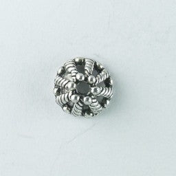 Perlkappe Metall 5,5x12mm  10 Stück